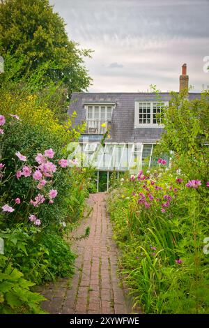 Monk`s House, Rodmell, East Sussex Stock Photo